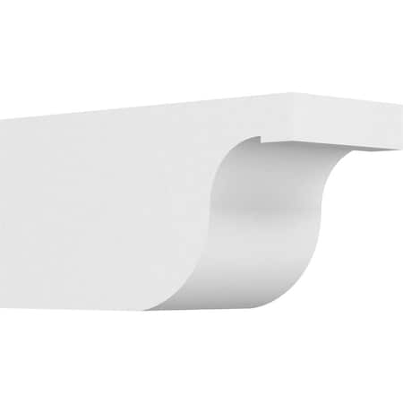 Ekena Millwork Standard Del Monte Architectural Grade PVC Rafter Tail, 5"W X 6"H X 12"L RFTP05X06X12DEL